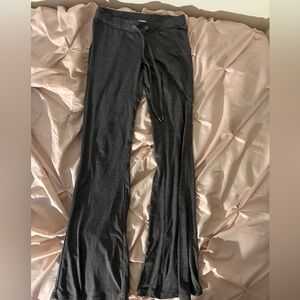 Ardene grey flare lounge pants.